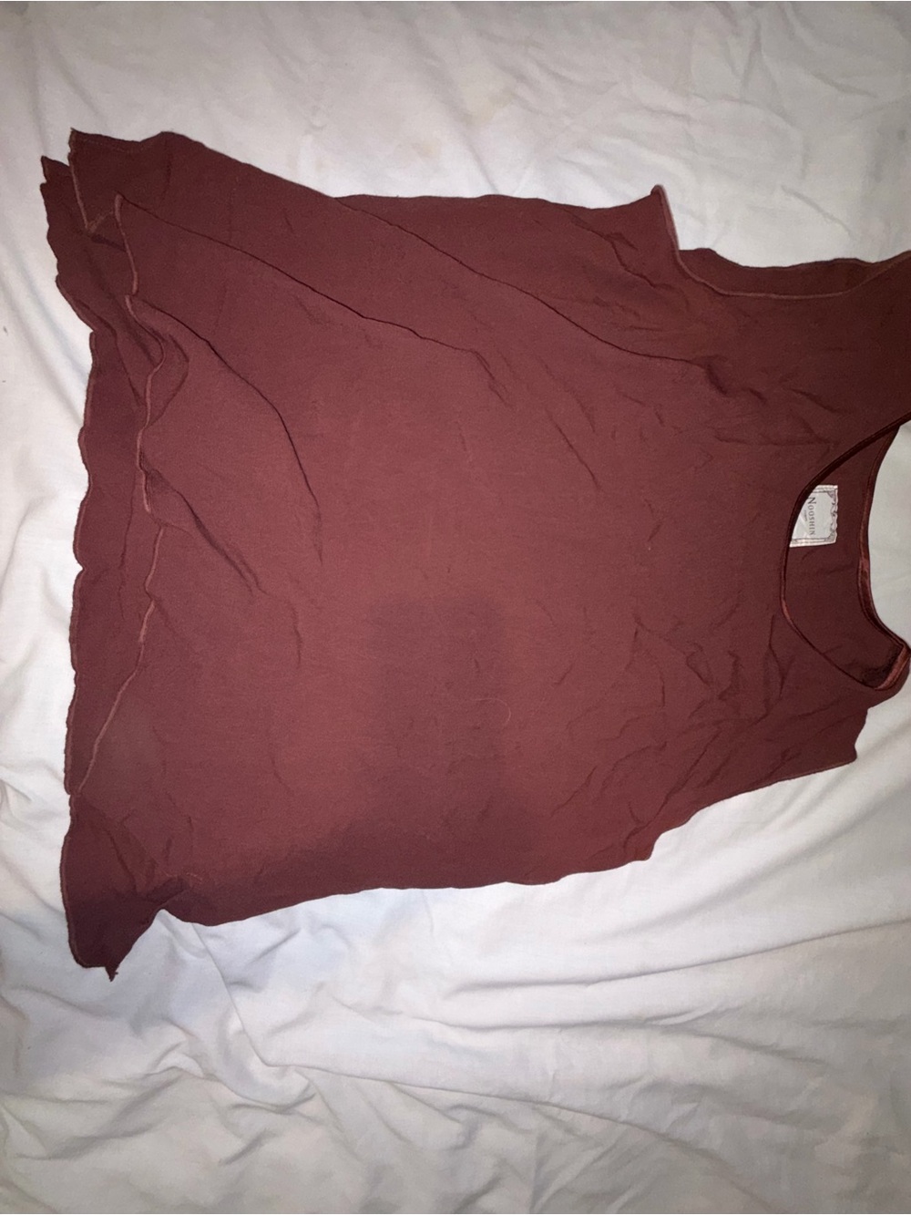 Women’s Sleeveless Tank Top - Rust
